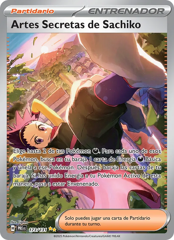 Artes Secretas de Sachiko (Evoluciones Prismáticas #173/131)