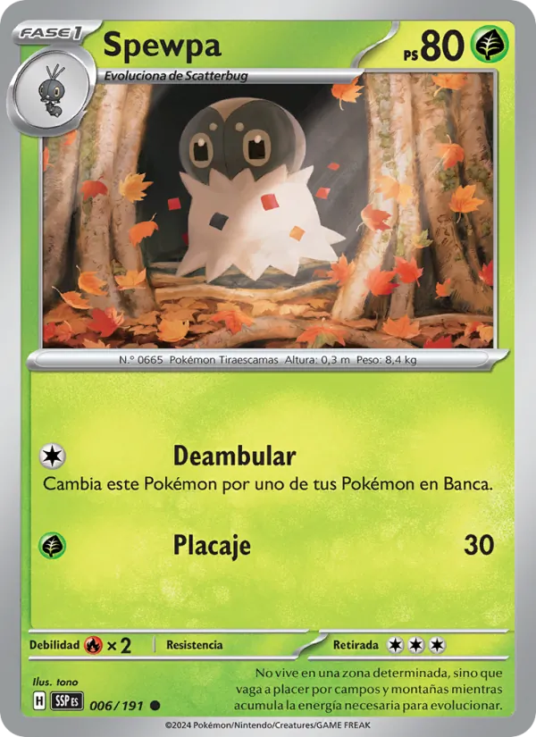Spewpa (Chispas Fulgurantes #006/191)