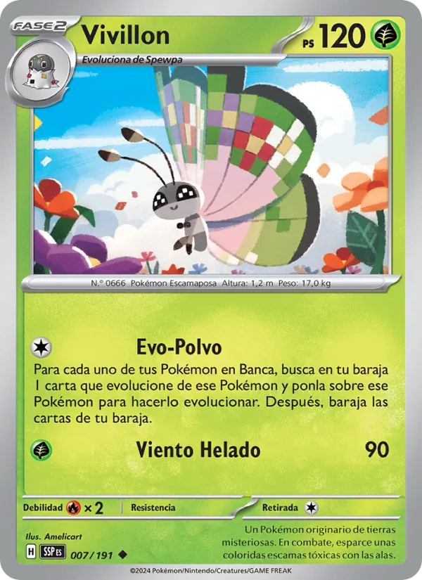 Vivillon (Chispas Fulgurantes #007/191)