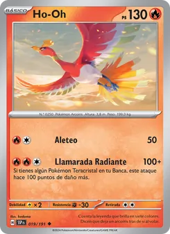 Ho-Oh (Chispas Fulgurantes #019/191)