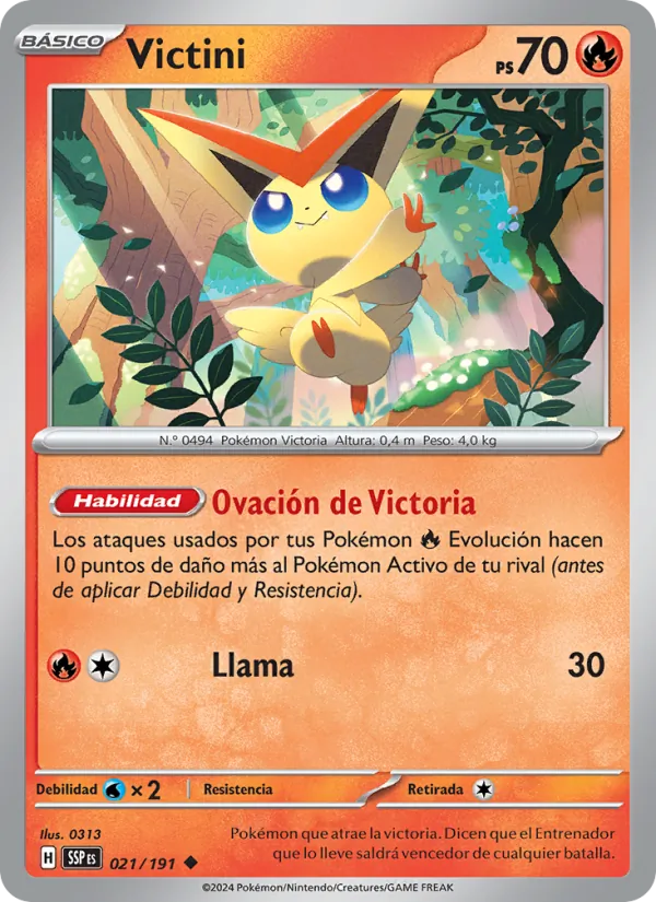 Victini (Chispas Fulgurantes #021/191)