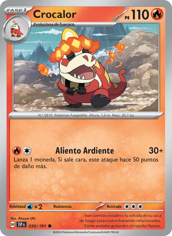 Crocalor (Chispas Fulgurantes #030/191)