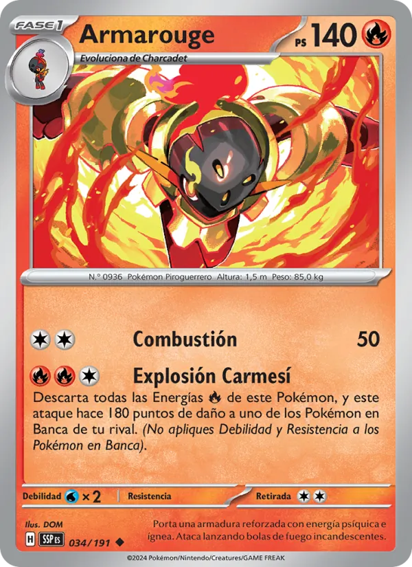 Armarouge (Chispas Fulgurantes #034/191)