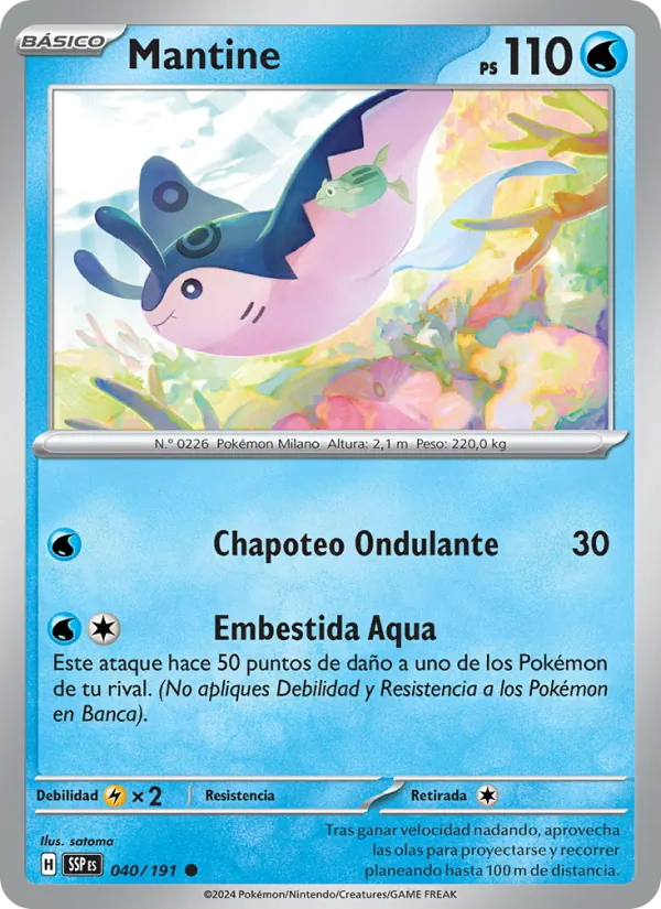 Mantine (Chispas Fulgurantes #040/191)