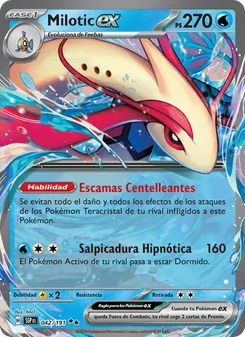 Milotic ex (Chispas Fulgurantes #042/191)