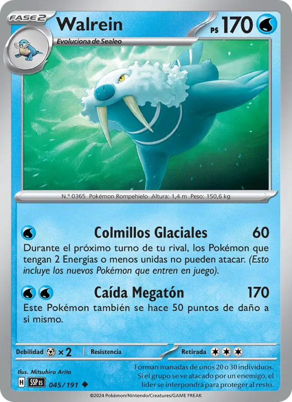 Walrein (Surging Sparks #045/191)