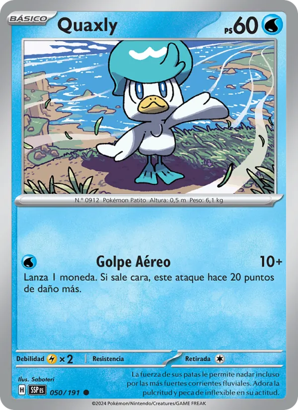 Quaxly (Chispas Fulgurantes #050/191)