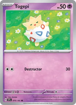 Togepi (Chispas Fulgurantes #070/191)