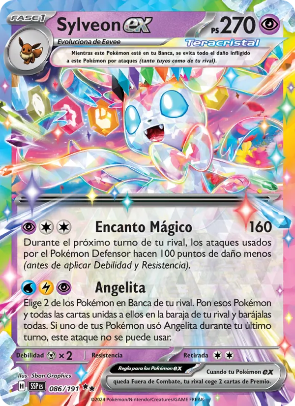 Sylveon ex (Chispas Fulgurantes #086/191)