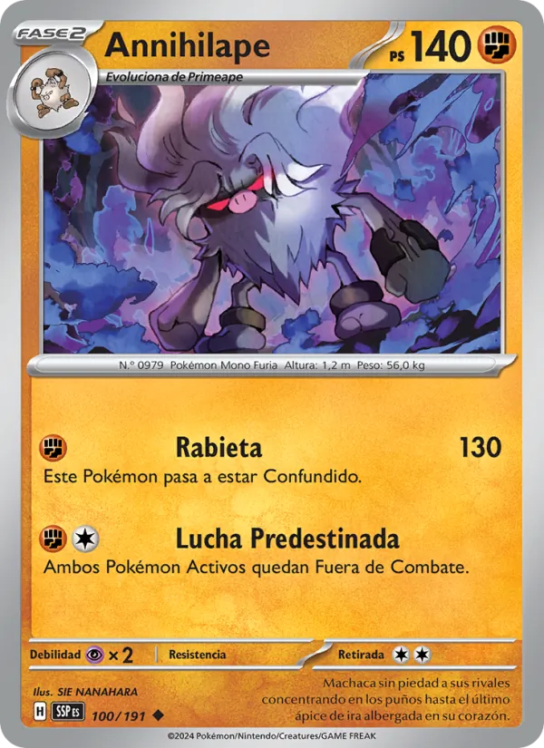 Annihilape (Chispas Fulgurantes #100/191)