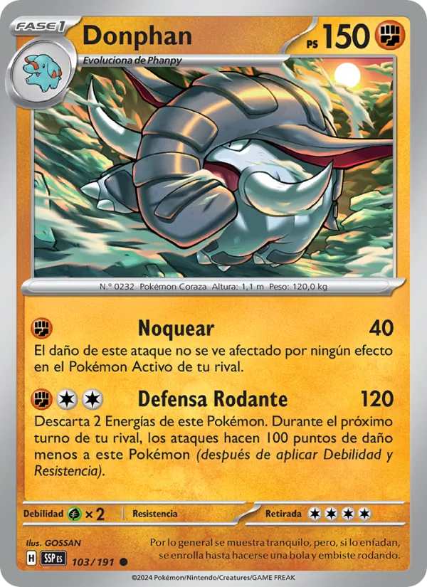 Donphan (Surging Sparks #103/191)