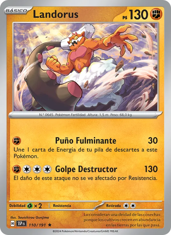 Landorus (Chispas Fulgurantes #110/191)