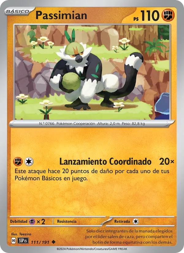 Passimian (Chispas Fulgurantes #111/191)