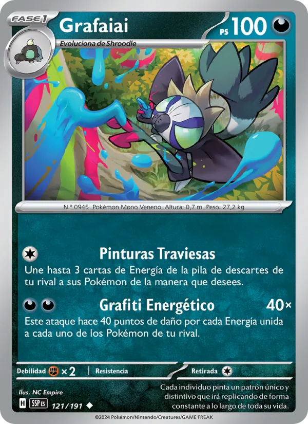 Grafaiai (Chispas Fulgurantes #121/191)