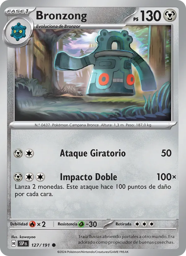 Bronzong (Chispas Fulgurantes #127/191)