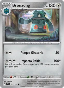 Bronzong (Chispas Fulgurantes #127/191)