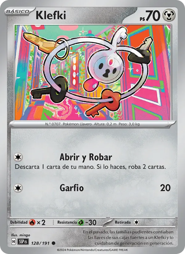 Klefki (Chispas Fulgurantes #128/191)
