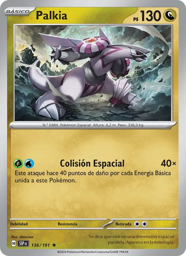 Palkia (Chispas Fulgurantes #136/191)