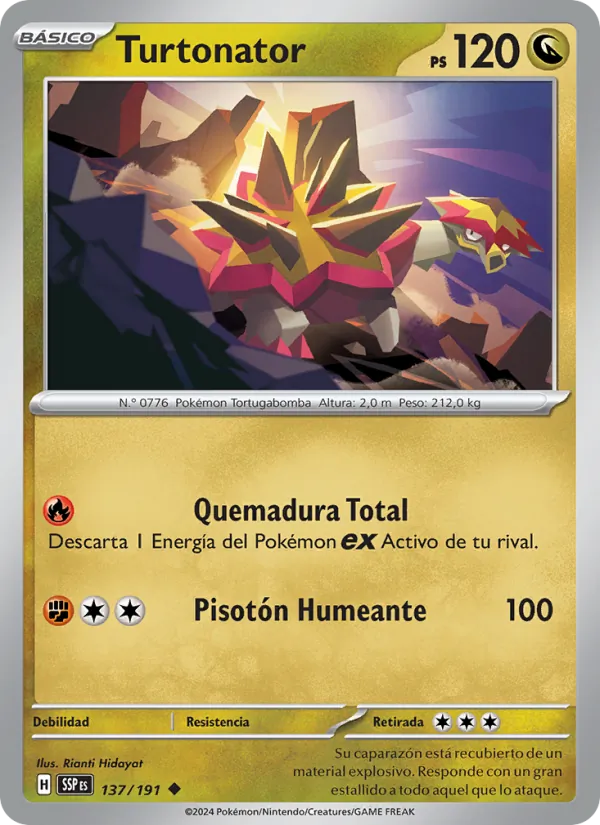 Turtonator (Chispas Fulgurantes #137/191)
