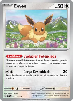 Eevee (Chispas Fulgurantes #143/191)
