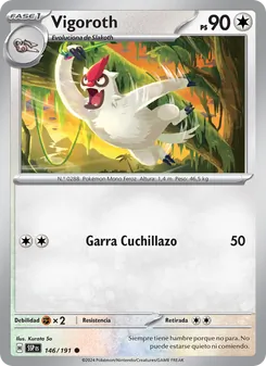 Vigoroth (Chispas Fulgurantes #146/191)