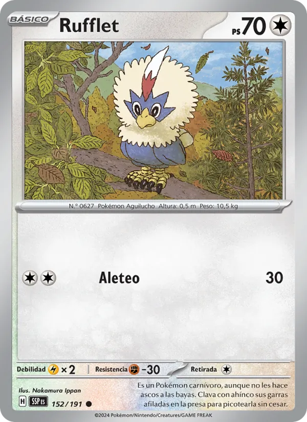 Rufflet (Chispas Fulgurantes #152/191)