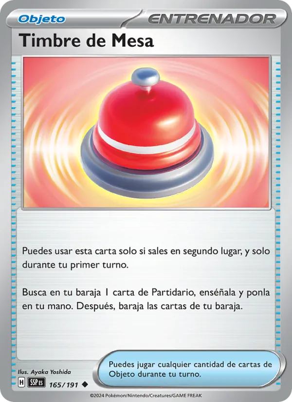 Timbre de Mesa (Chispas Fulgurantes #165/191)