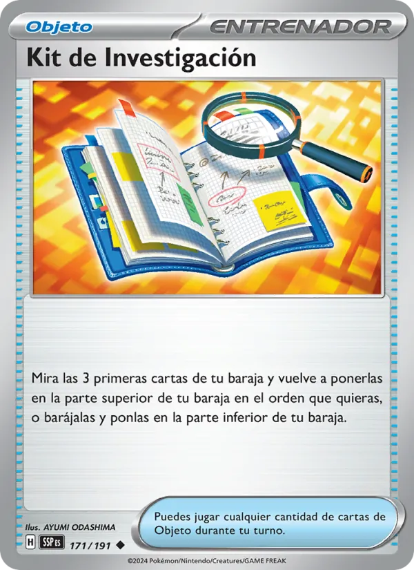 Kit de Investigación (Chispas Fulgurantes #171/191)
