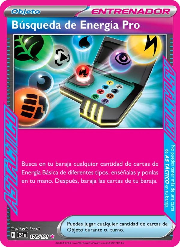 Búsqueda de Energía Pro (Chispas Fulgurantes #176/191)
