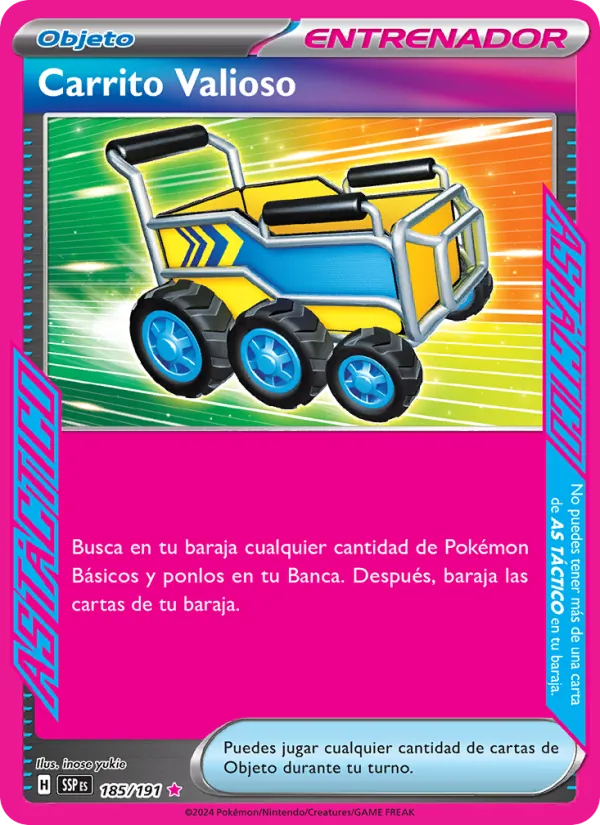 Carrito Valioso (Chispas Fulgurantes #185/191)