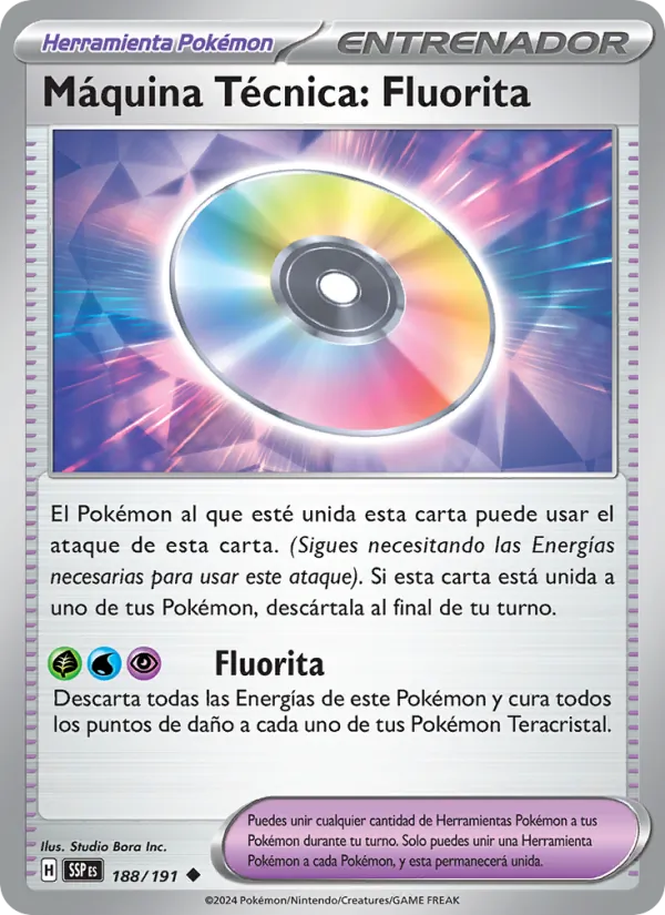 Máquina Técnica: Fluorita (Chispas Fulgurantes #188/191)