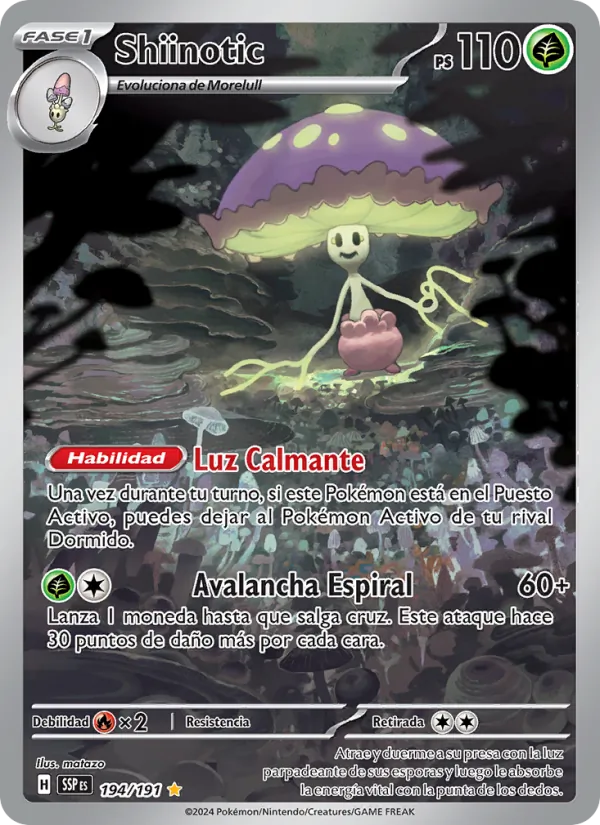 Shiinotic (Chispas Fulgurantes #194/191)