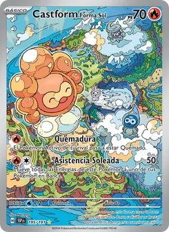 Castform Forma Sol (Chispas Fulgurantes #195/191)