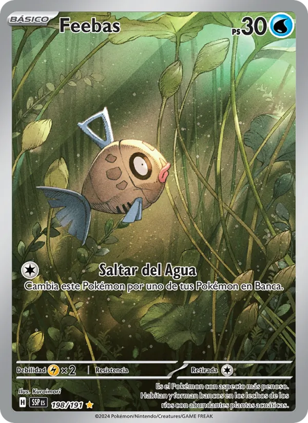 Feebas (Surging Sparks #198/191)