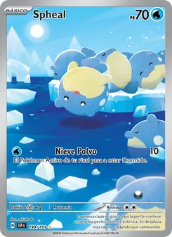 Spheal (Chispas Fulgurantes #199/191)