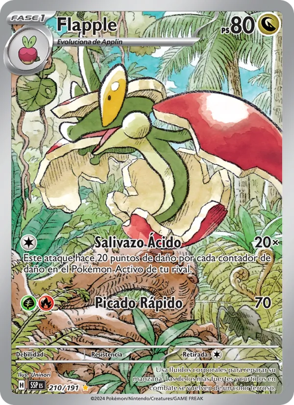 Flapple (Chispas Fulgurantes #210/191)