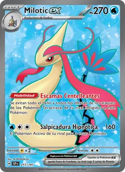 Milotic ex (Chispas Fulgurantes #217/191)