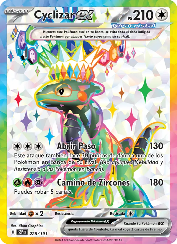 Cyclizar ex (Surging Sparks #228/191)