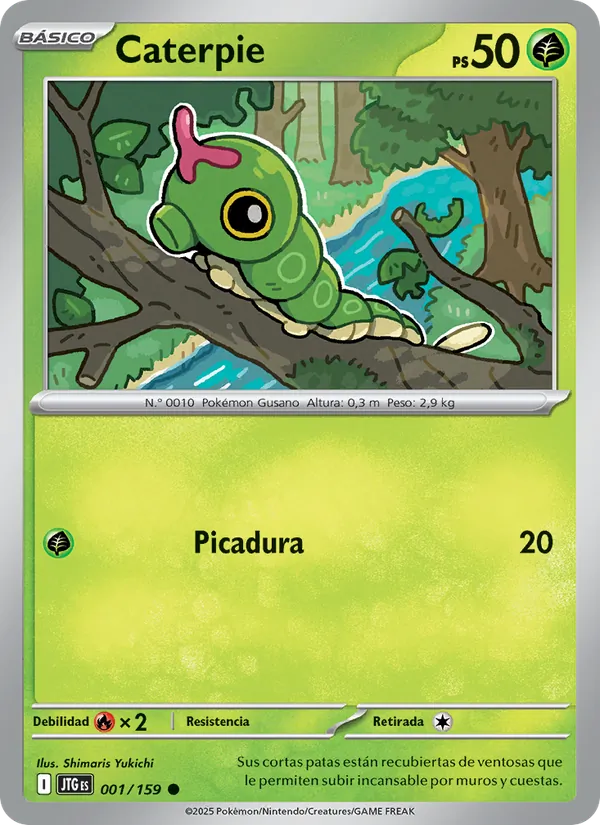 Caterpie (Juntos de Aventuras #001/159)