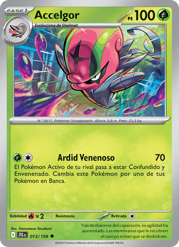 Accelgor (Juntos de Aventuras #013/159)