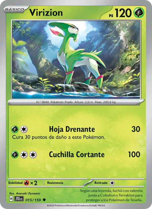 Virizion (Juntos de Aventuras #015/159)
