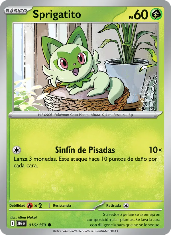 Sprigatito (Juntos de Aventuras #016/159)