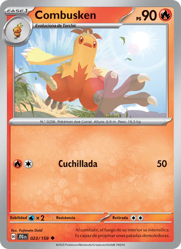 Combusken (Juntos de Aventuras #023/159)
