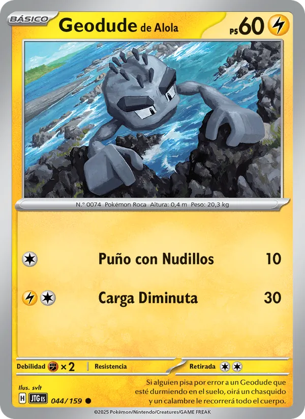 Geodude de Alola (Juntos de Aventuras #044/159)