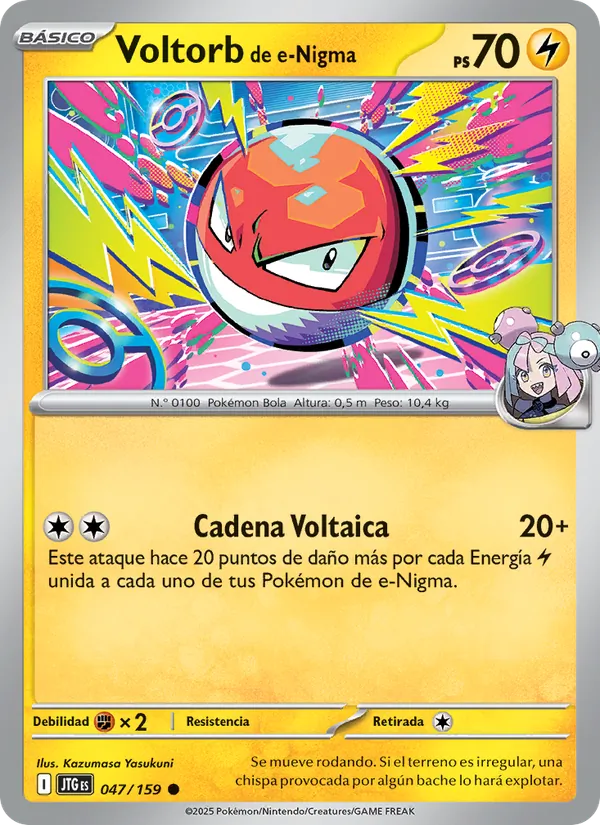 Voltorb de e-Nigma (Journey Together #047/159)