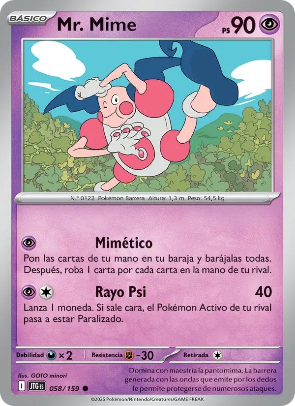 Mr. Mime (Juntos de Aventuras #058/159)