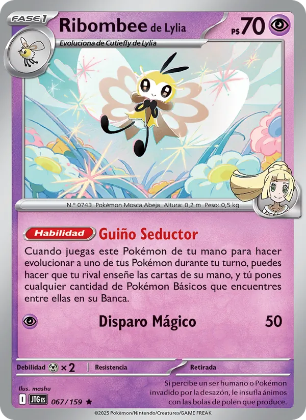 Ribombee de Lylia (Journey Together #067/159)