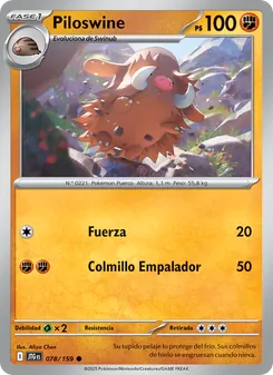 Piloswine (Juntos de Aventuras #078/159)