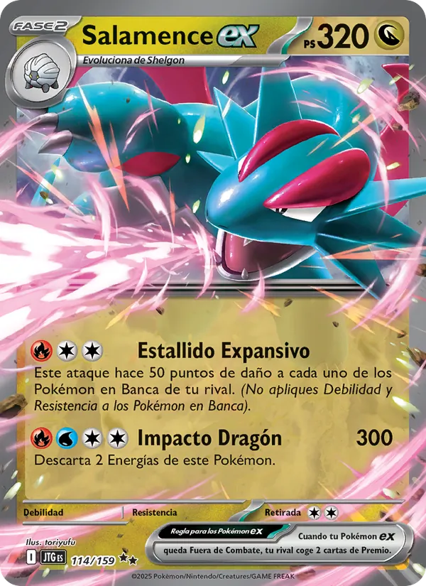 Salamence ex (Journey Together #114/159)