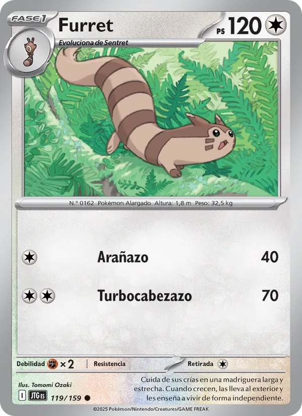 Furret (Juntos de Aventuras #119/159)